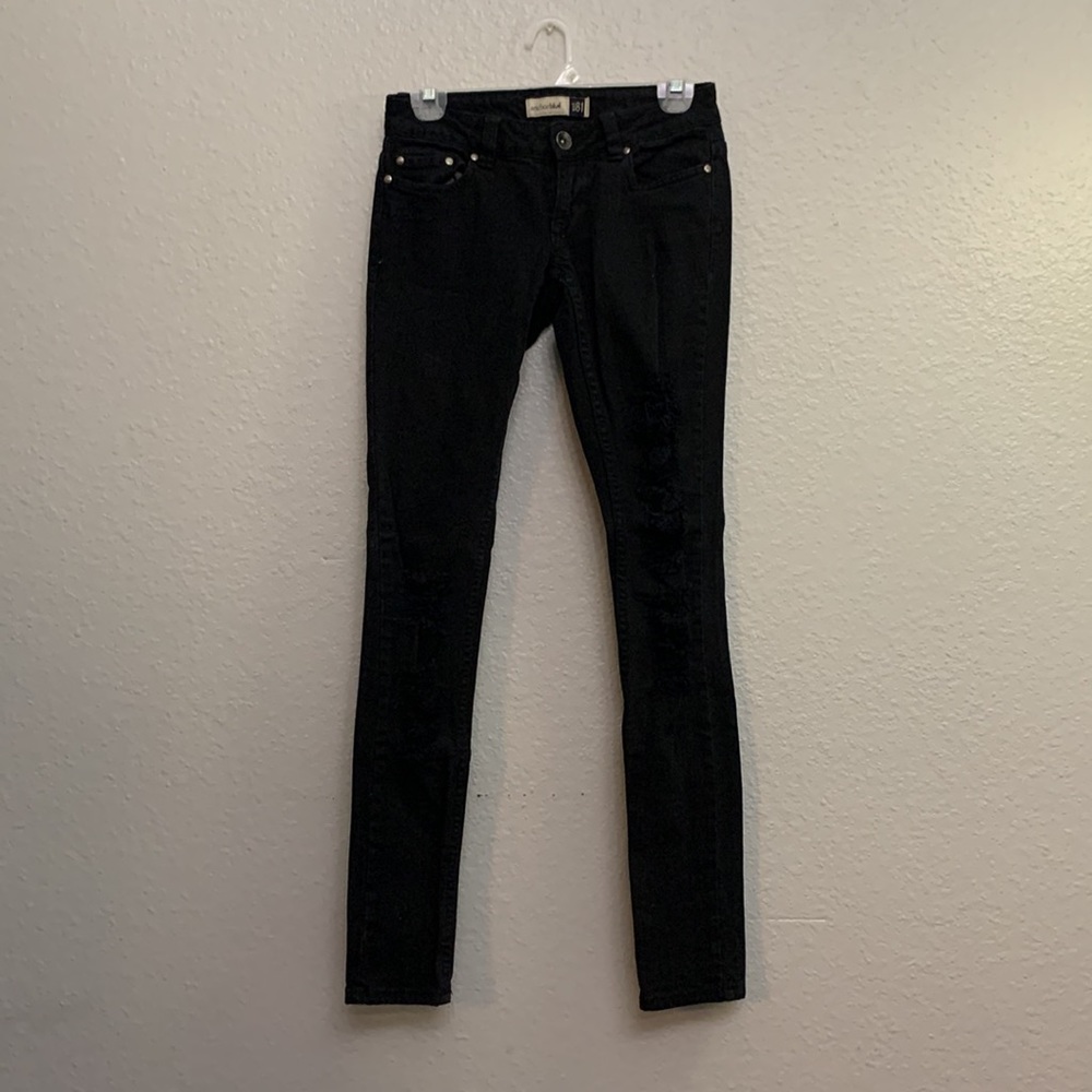 Anchor Blue Ripped Jeans - Picture 2 of 4